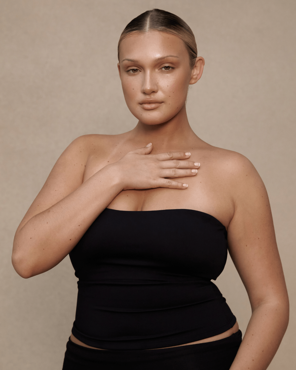 Serenity Longline Bandeau | Black