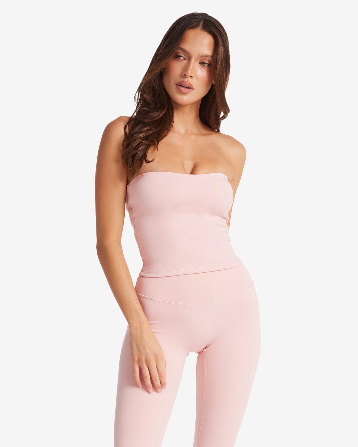 Serenity Longline Bandeau | Blush