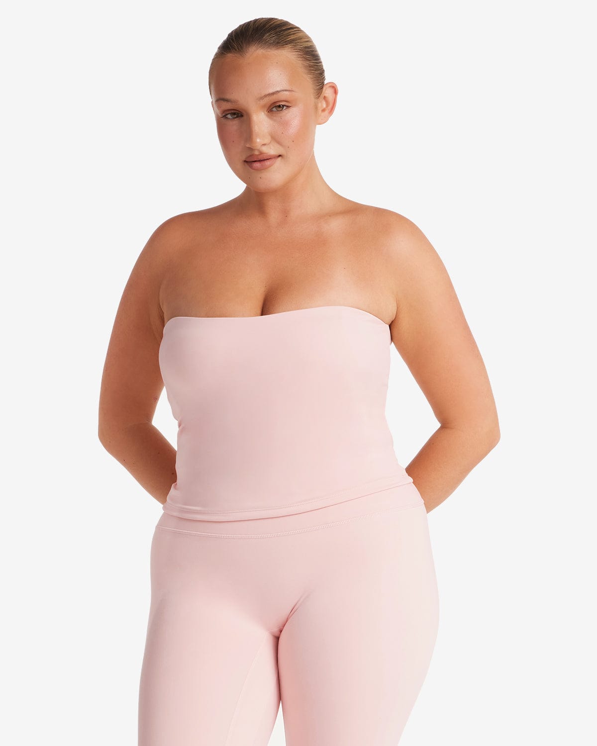 Serenity Longline Bandeau | Blush