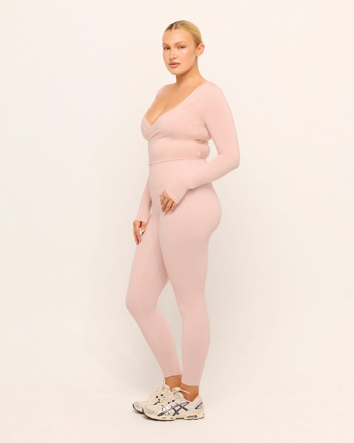 Ballet Wrap Top | Blush