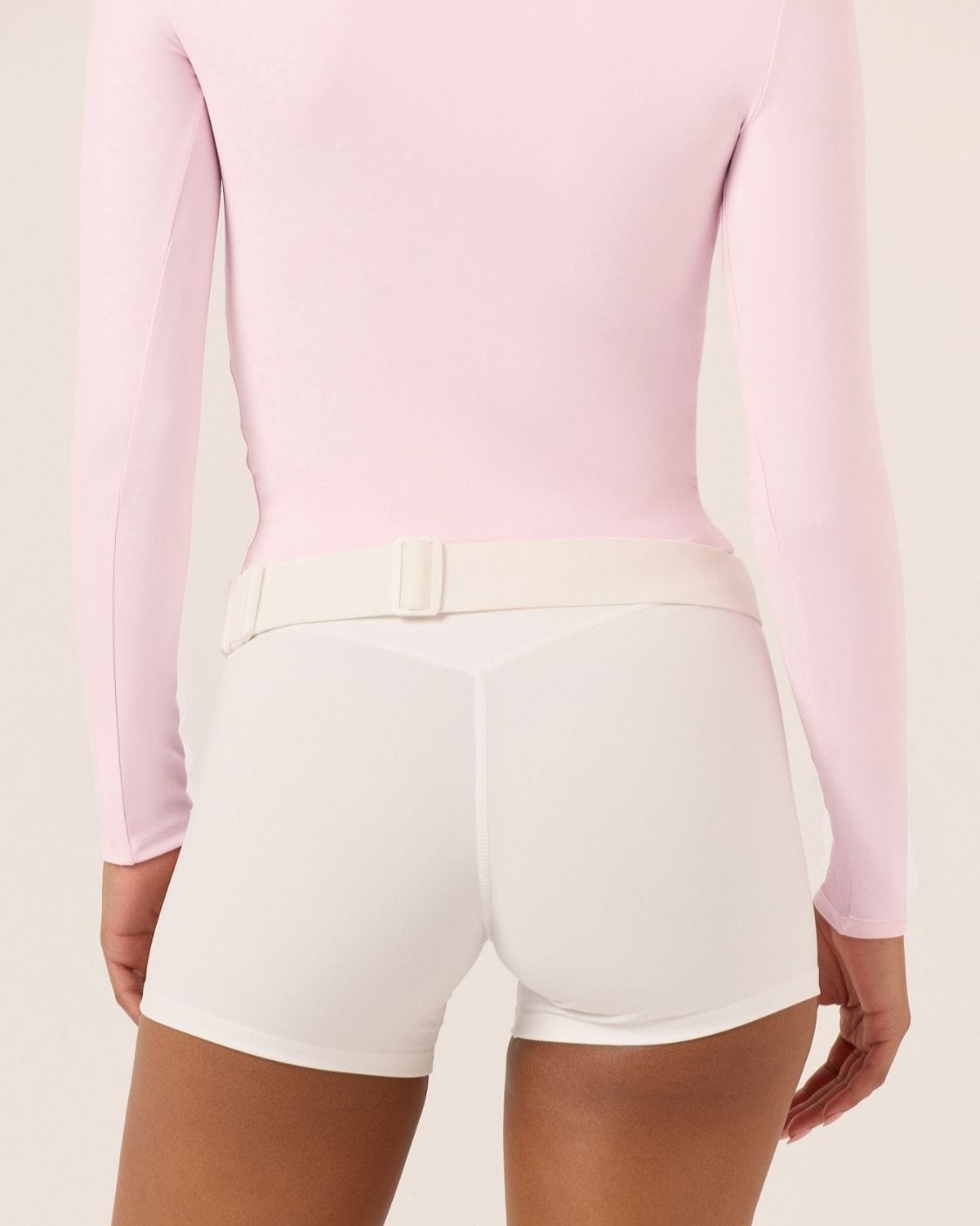 Slim Run Belt Bag | White