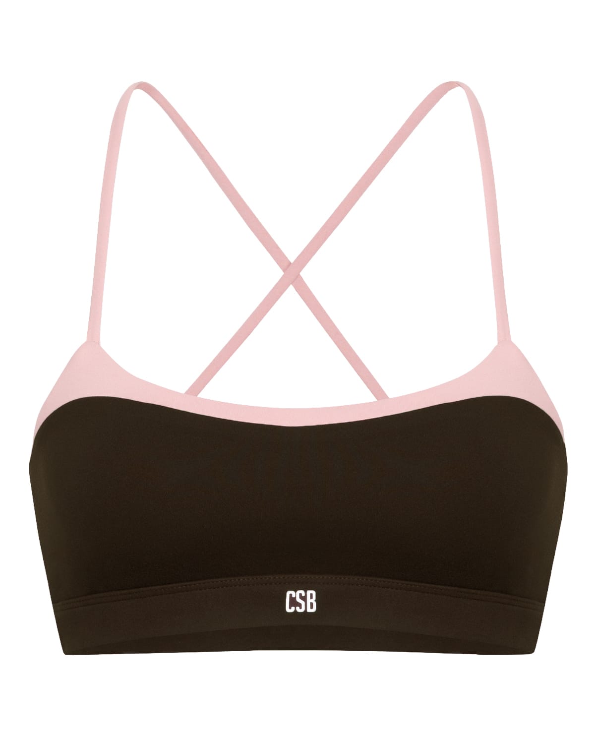Form Gia Crop | Dark Chocolate Two Tone