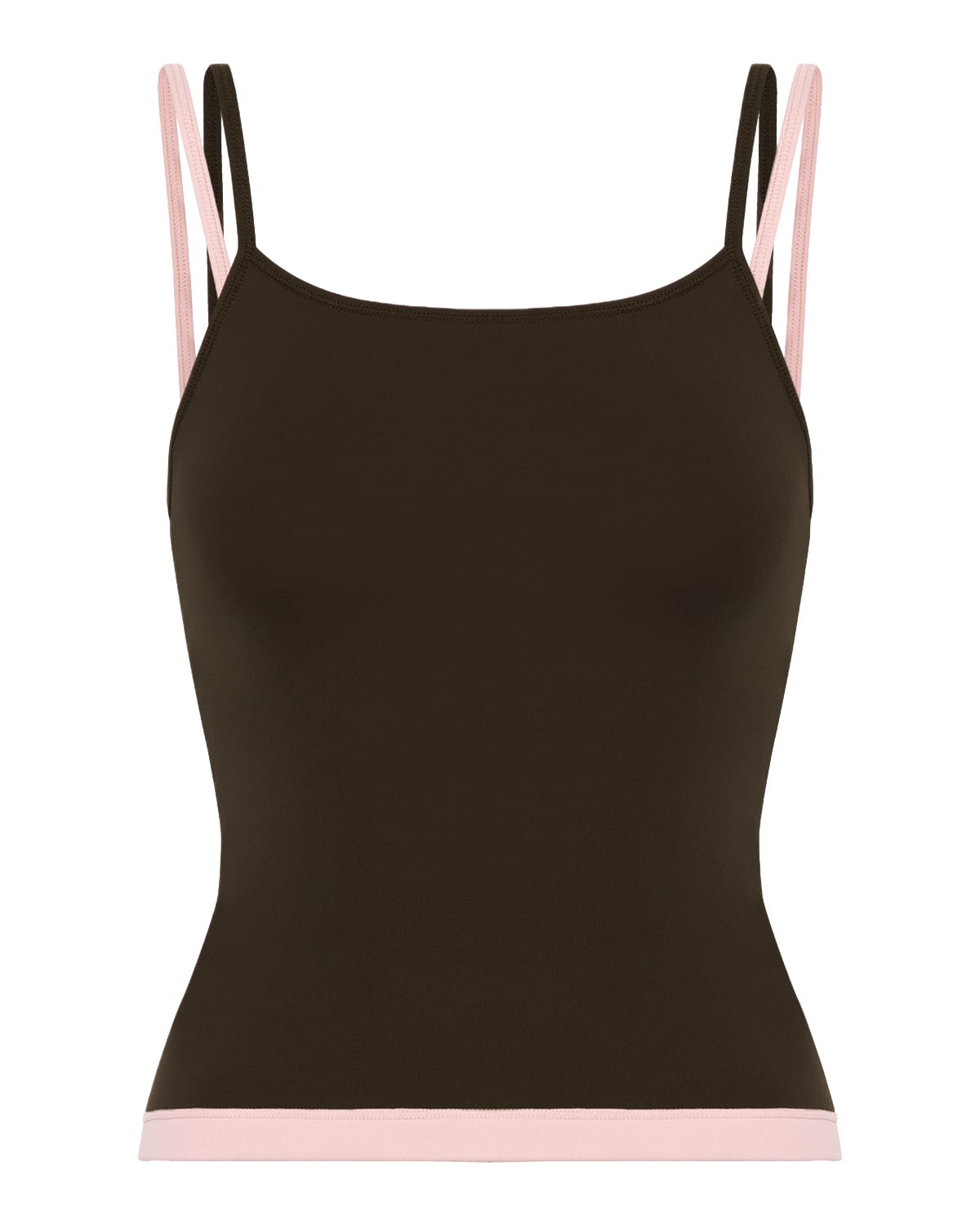 Form Reversible Layered Tank | Dark Chocolate Two Tone