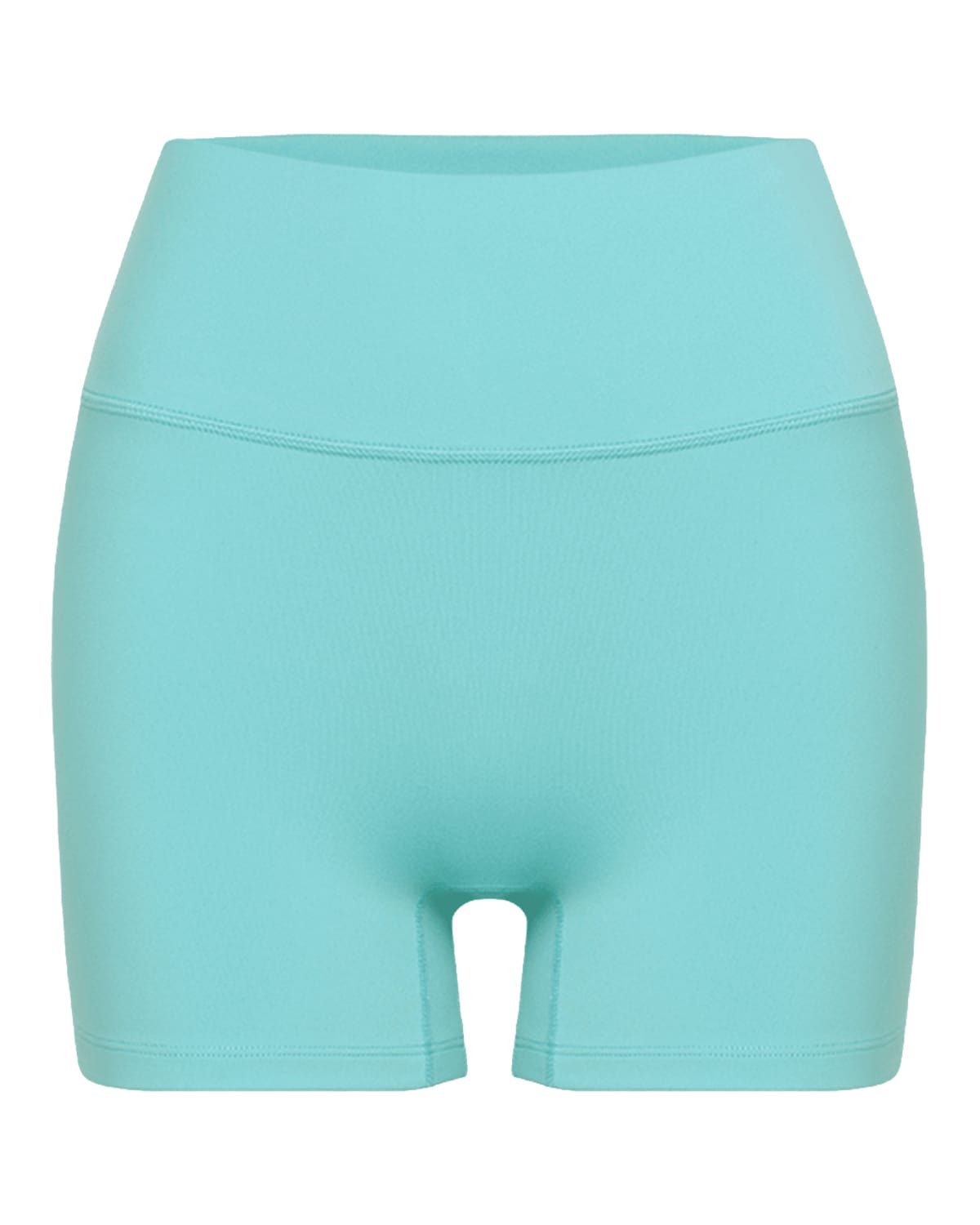 Serenity Soft Invisible Scrunch Shorts 4" | Lagoon