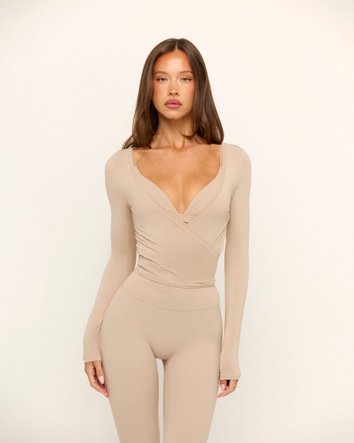 Ballet Wrap Top | Fawn