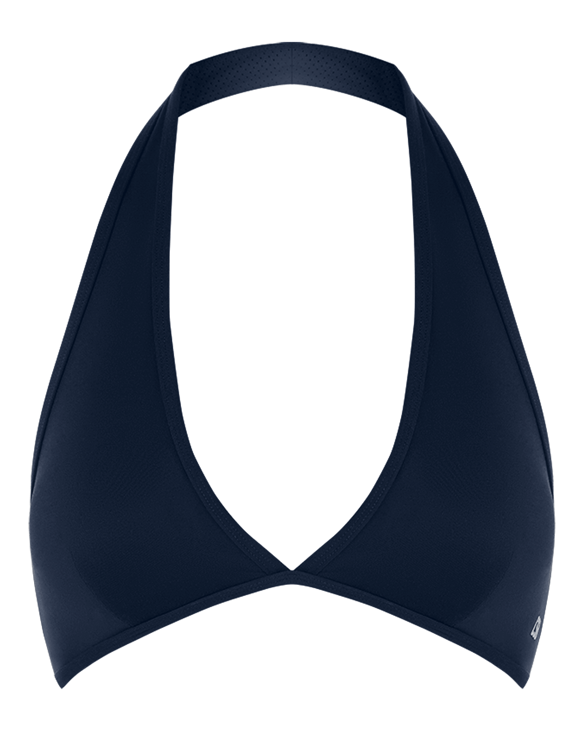 Form Triangle Halter Crop | Deep Navy