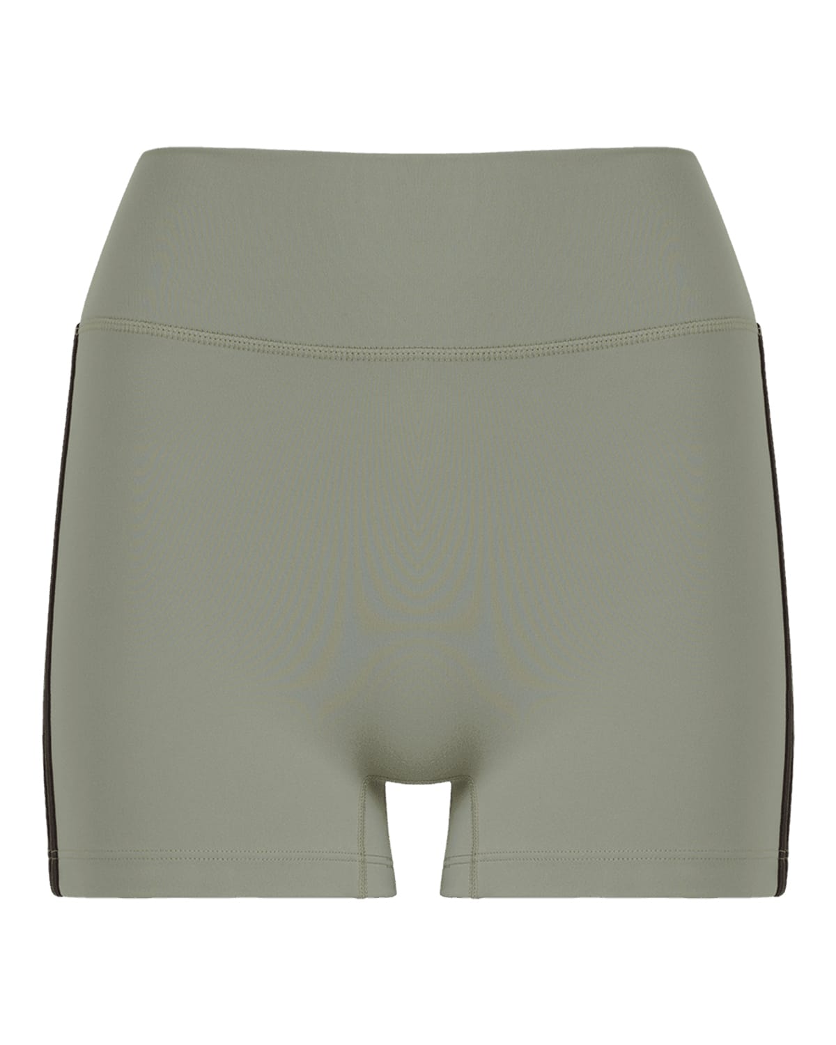 Form Invisible Scrunch Stripe Shorts 3" | Moss Green