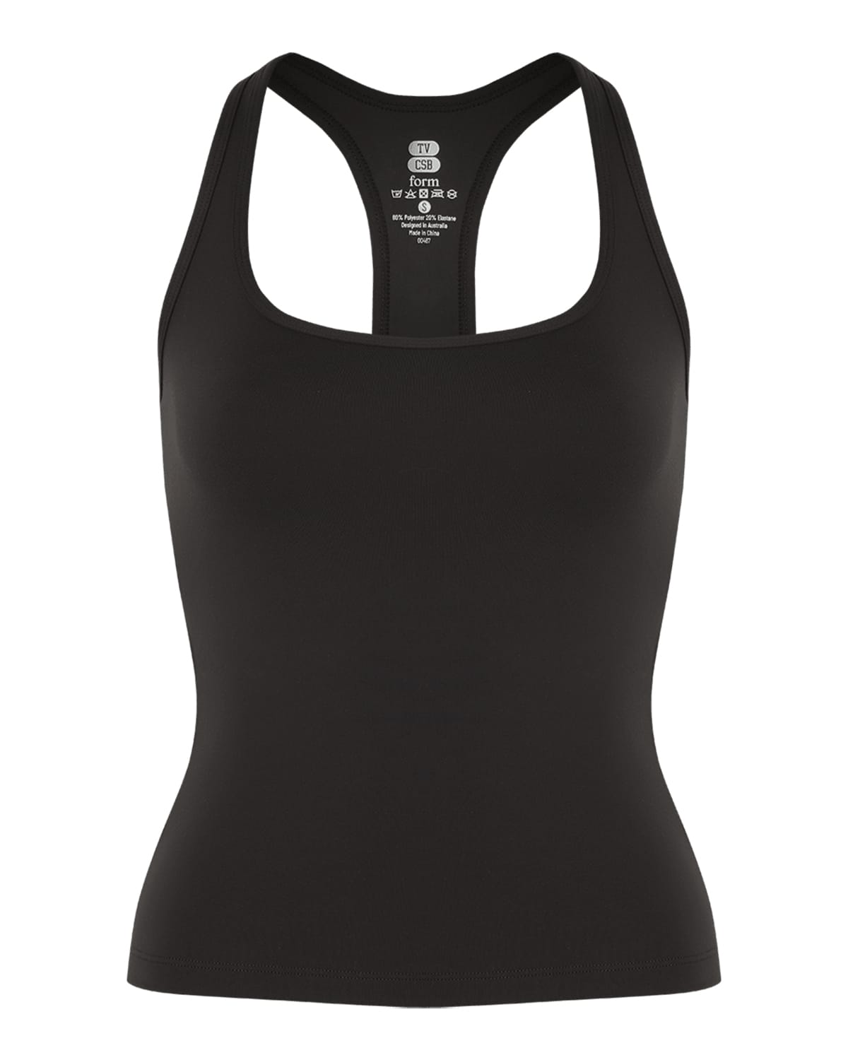 Form Racerback Tank | Grounded Brown