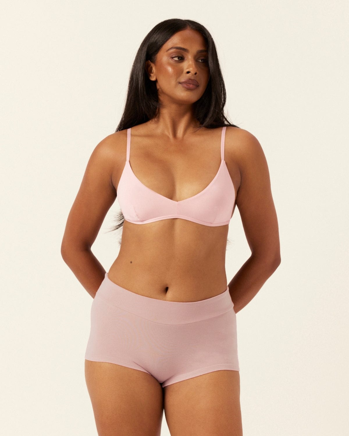 Triangle Bralette | Dusty Pink