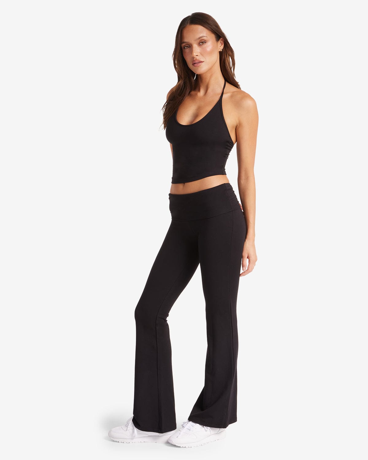 Jersey Flare Pant | Black
