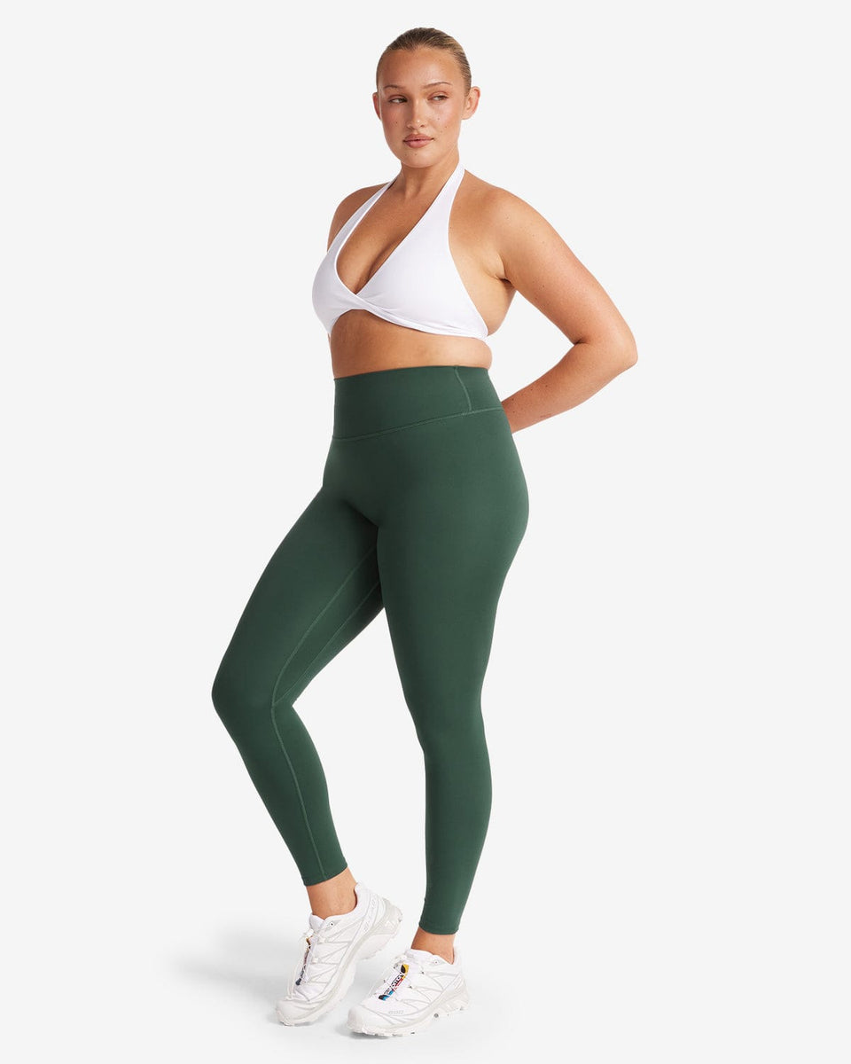 Olive Green Scrunch Leggings – Morgainz Collection