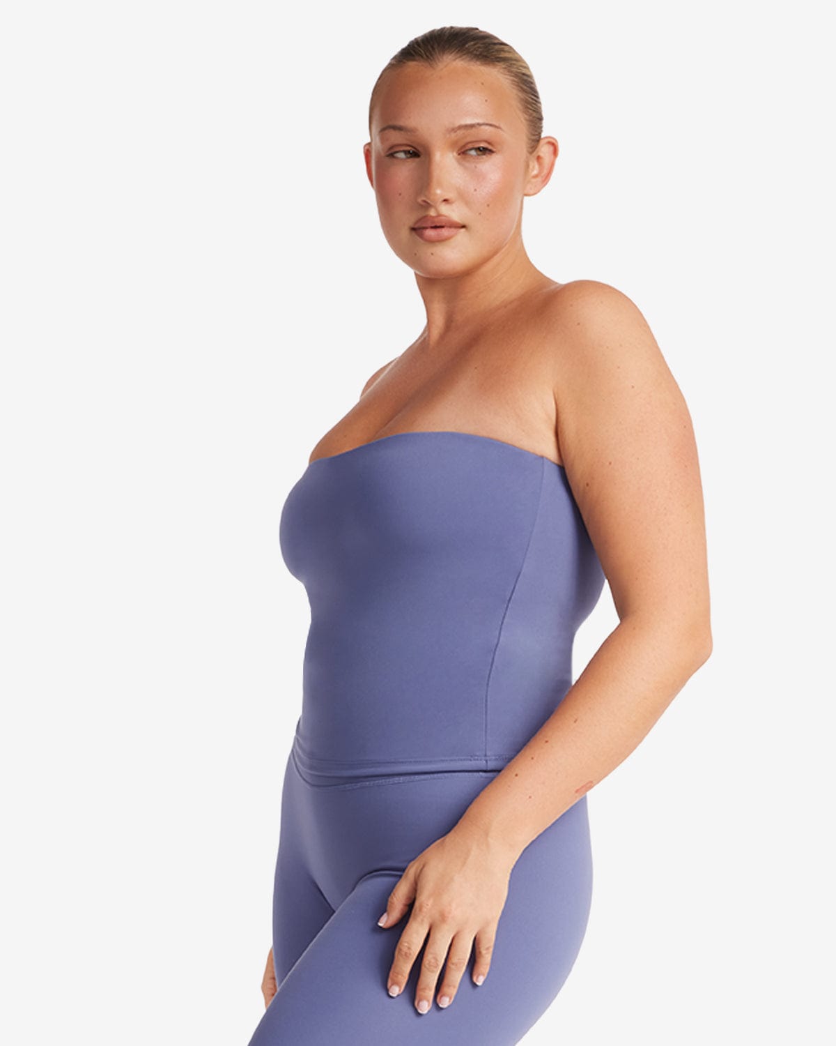 Serenity Longline Bandeau | Steel