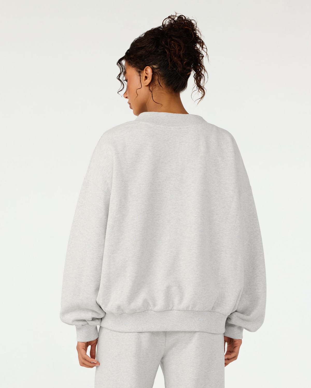 CSB V Neck Sweatshirt | Snow Marle