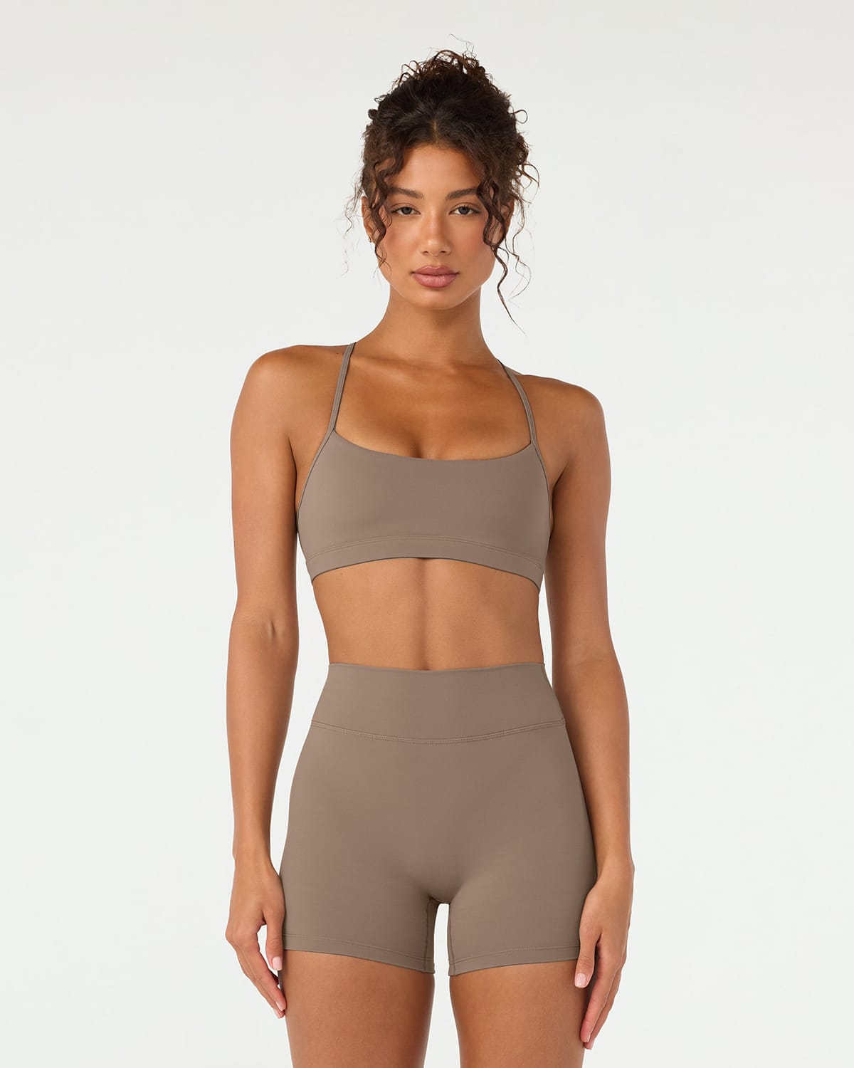 Fade Ivy Crop | Mocha