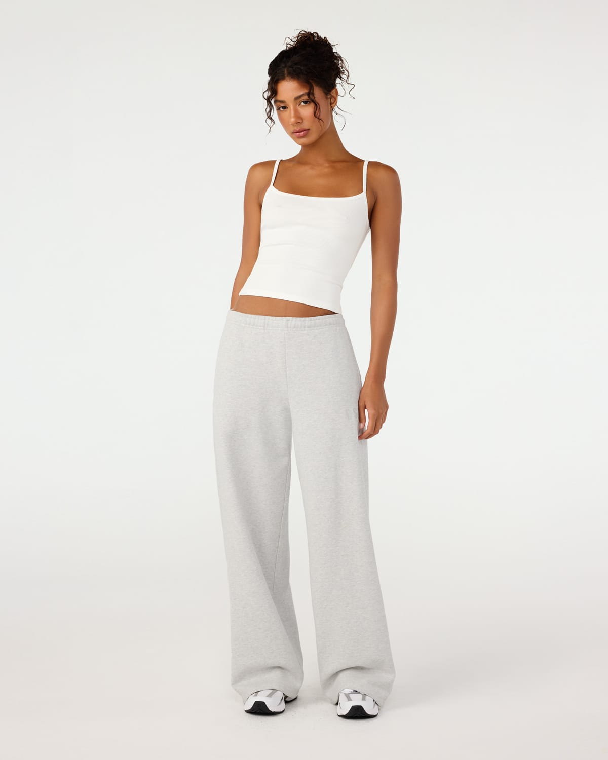 Straight Leg Sweatpants | Snow Marle