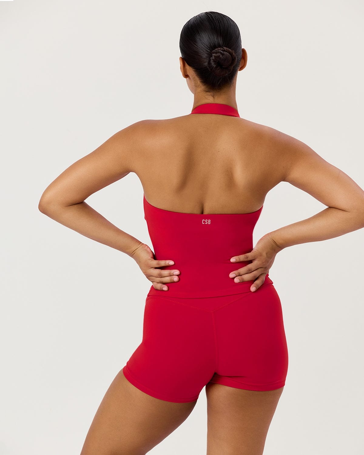 Serenity Halle Halter Tank | Chilli