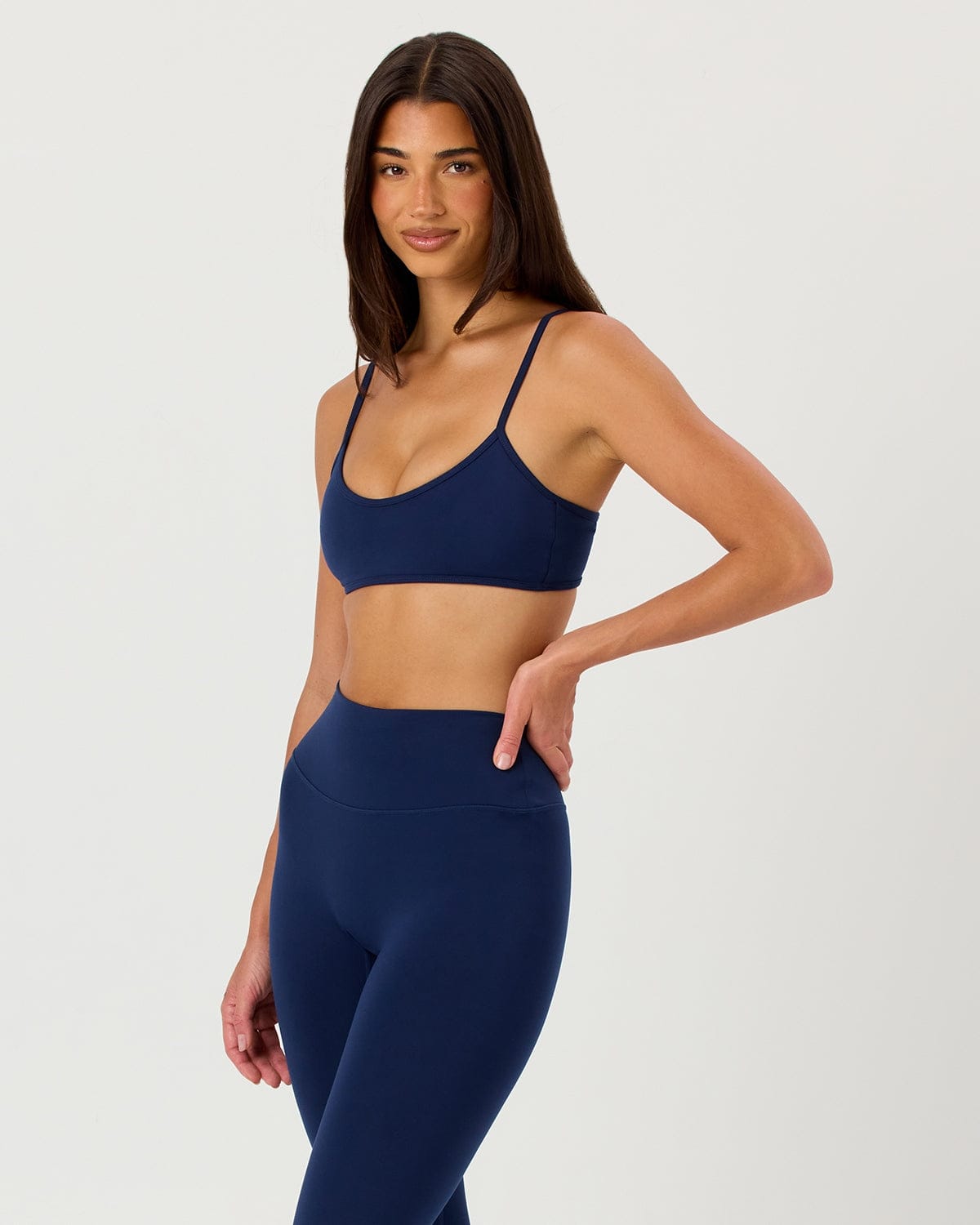 Serenity Ayla Crop | Navy