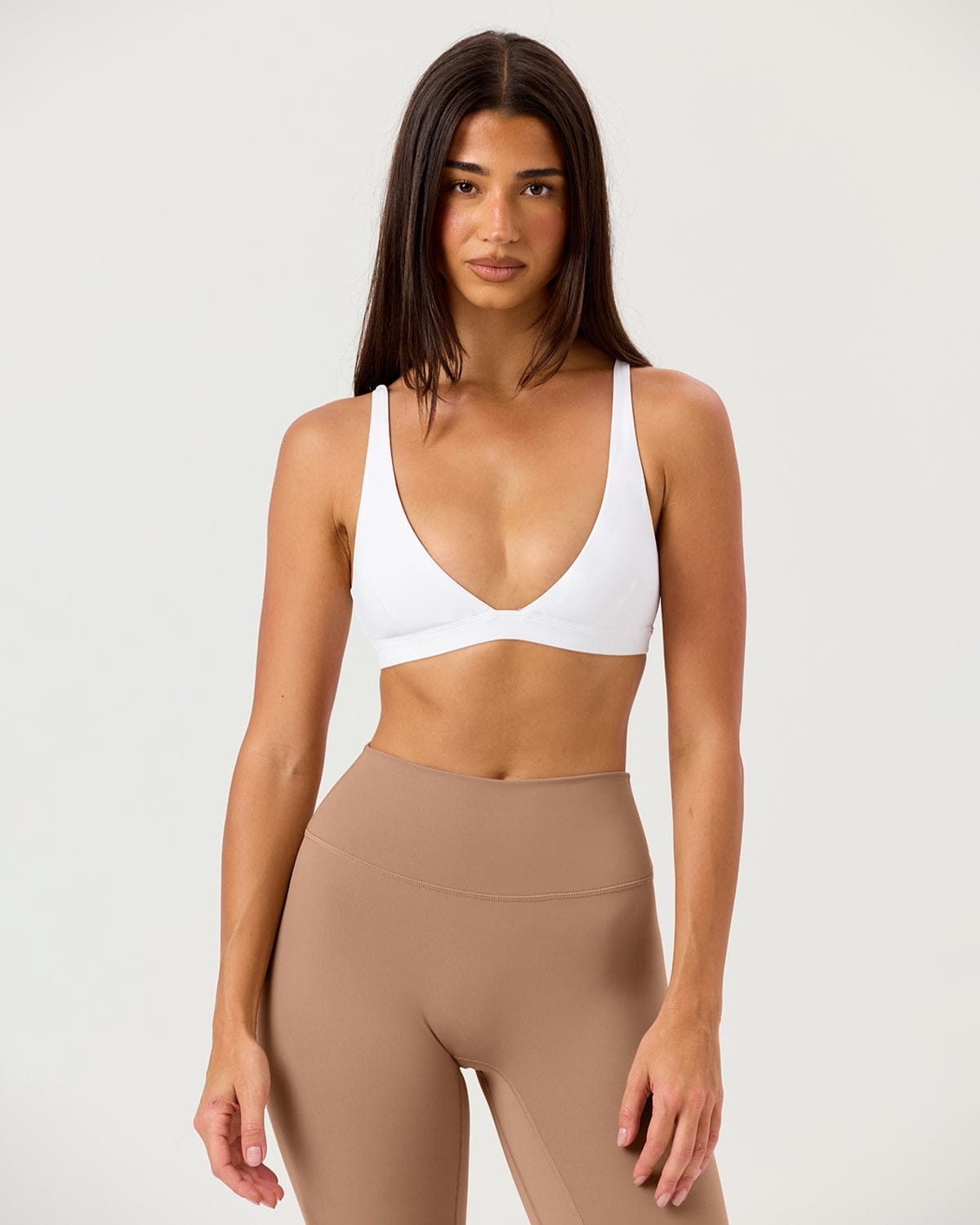 Freedom Contour Crop | White