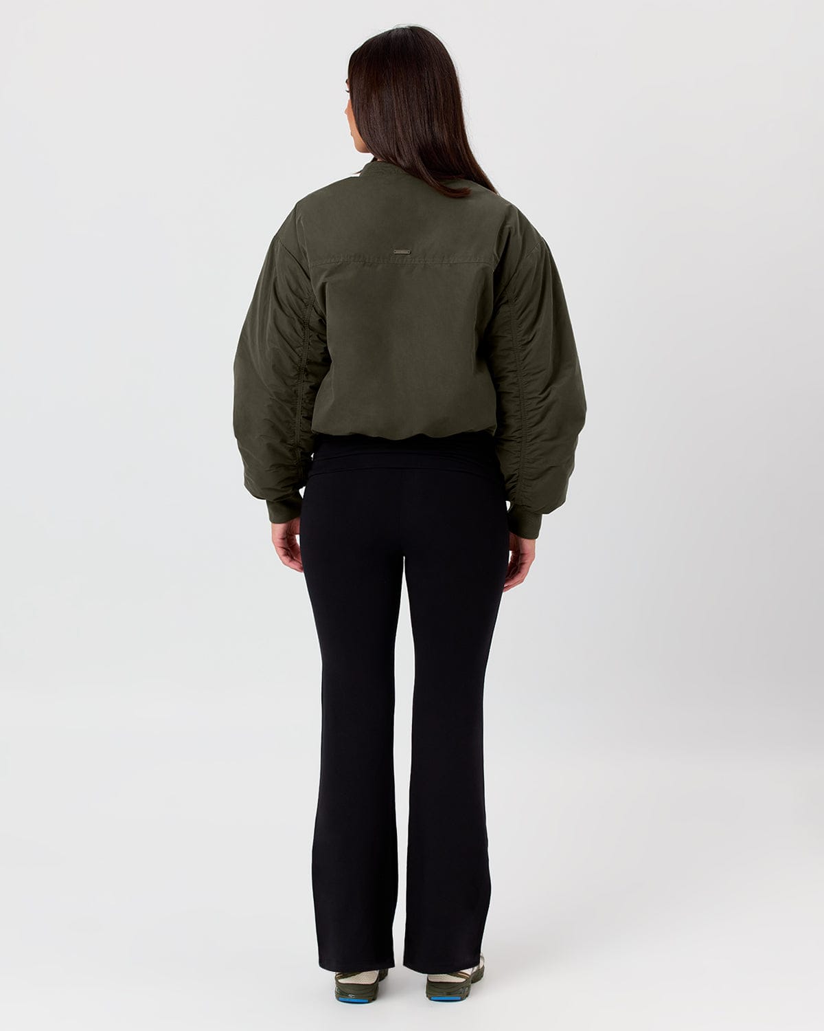 Jersey Flare Pant | Black