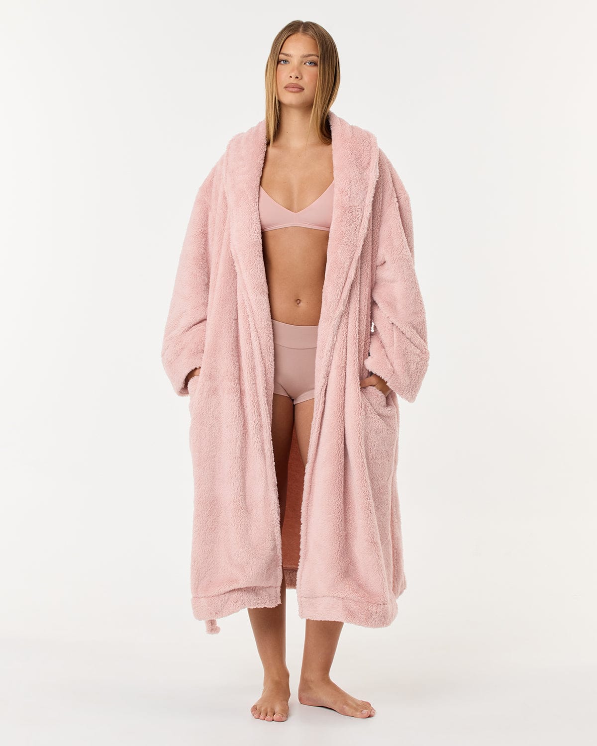 Teddy Robe | Blush