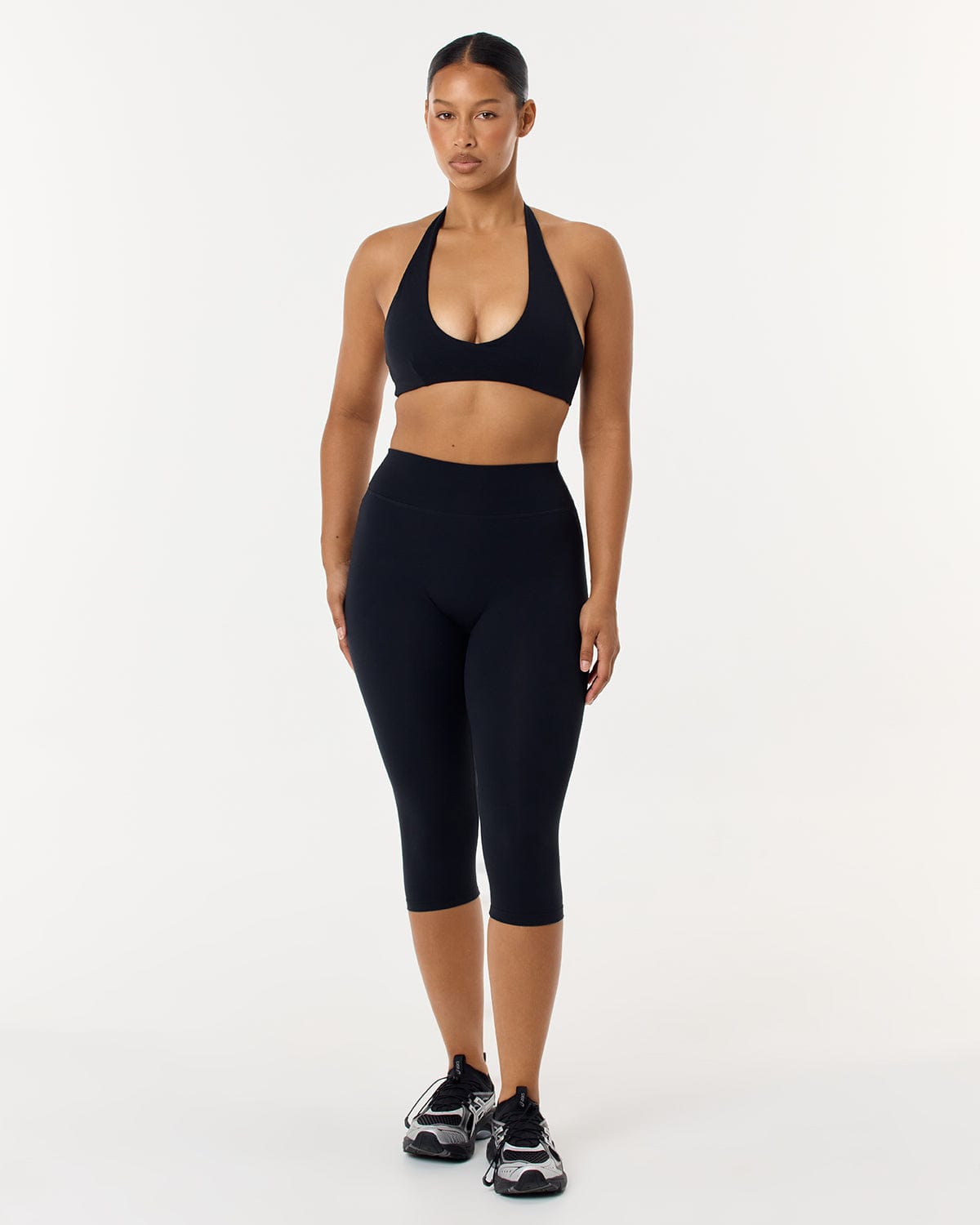 Form Invisible Scrunch Capri Leggings | Black