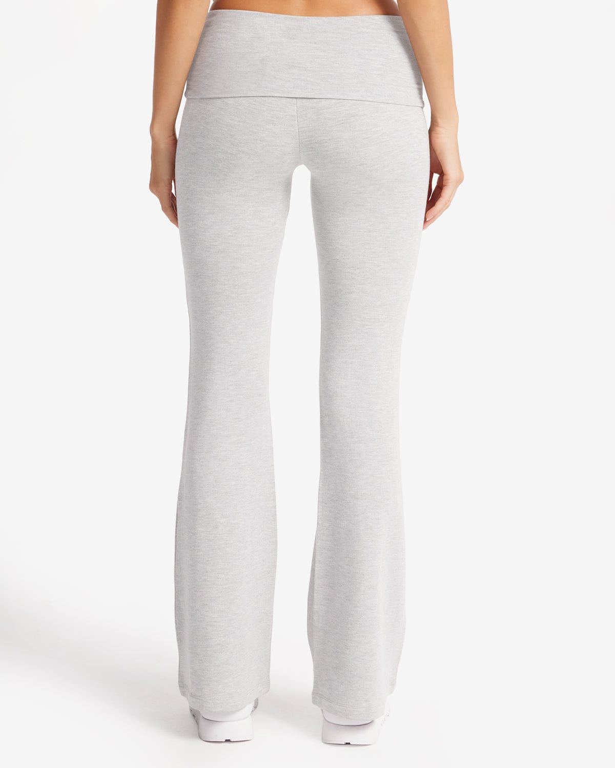 Jersey Flare Pant | Light Grey