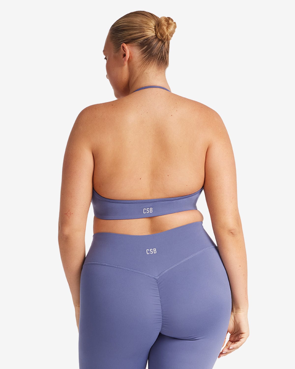 Serenity Contour Halter Crop | Steel