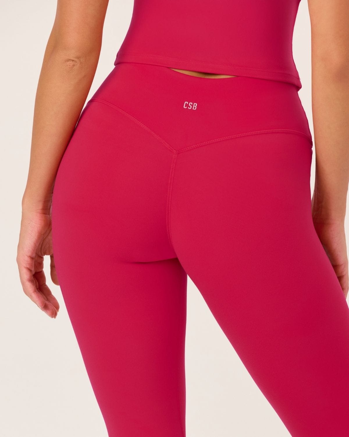 Serenity Invisible Scrunch Leggings | Strawberry