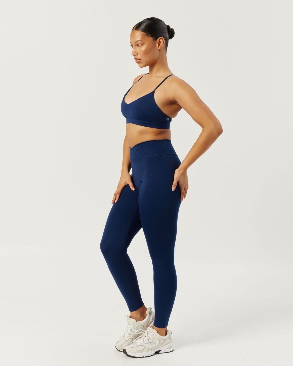 Serenity Crossover Leggings | Navy