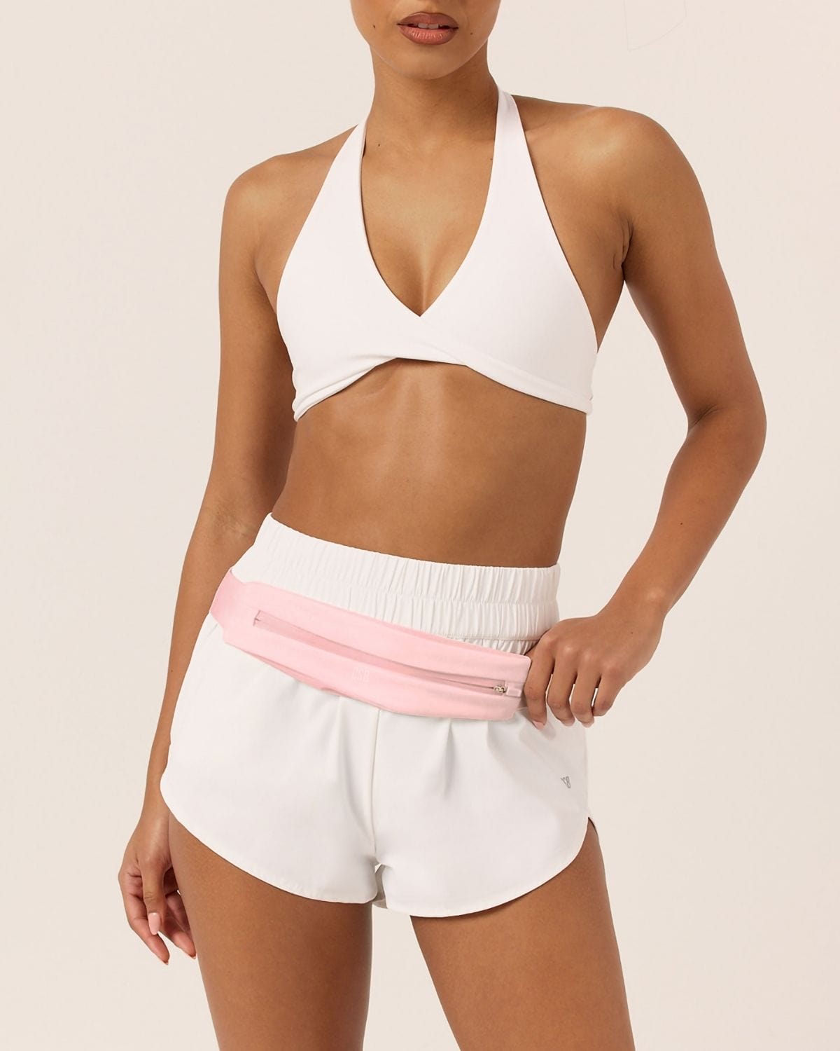Slim Run Belt Bag | Light Pink (100% off)