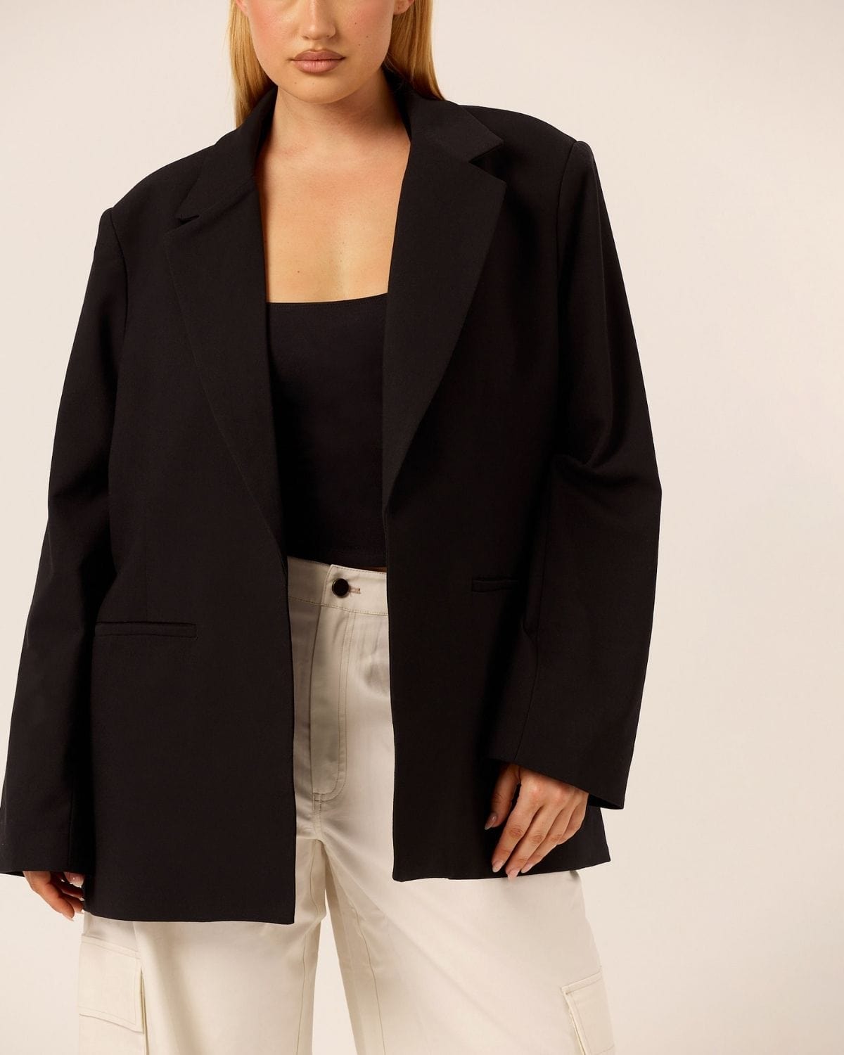 Oversized Blazer | Black