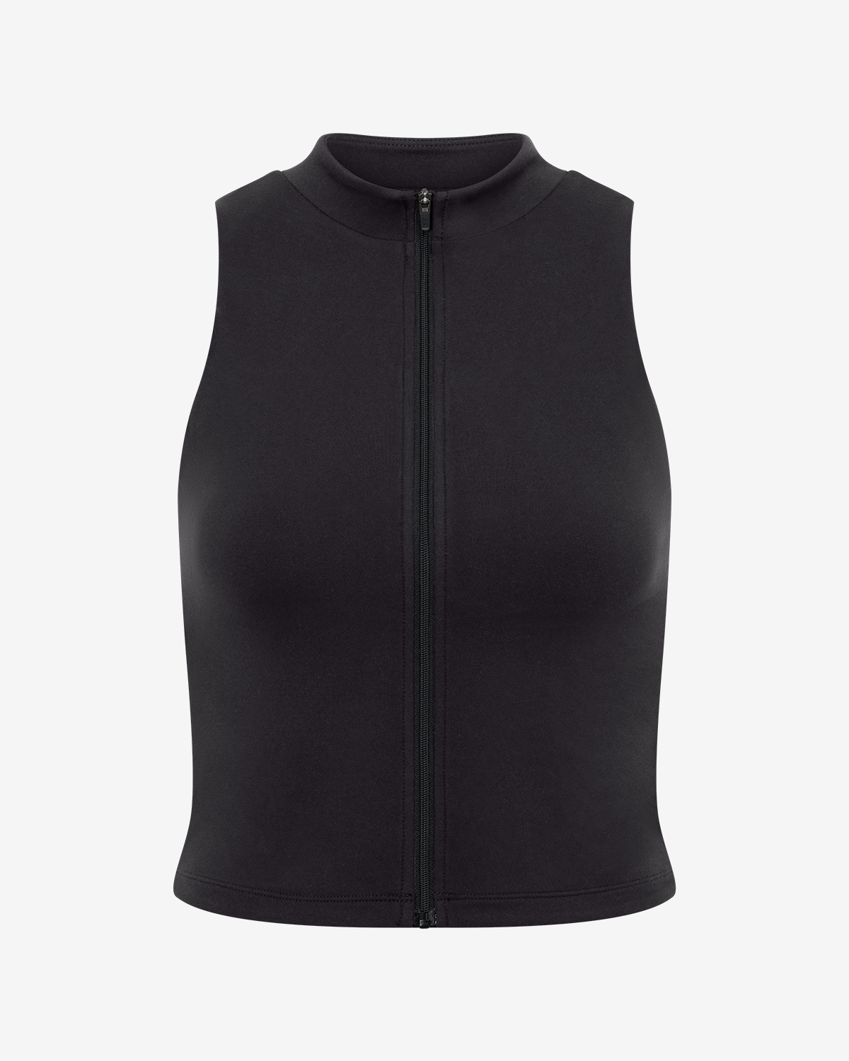 Serenity Active Zip Tank | Black