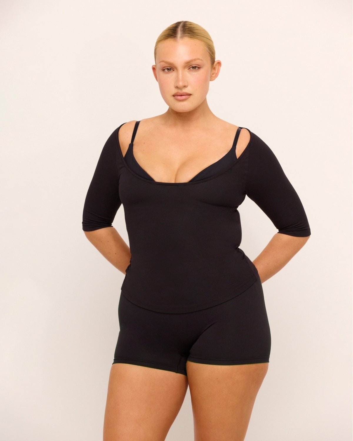 Short Sleeve Top | Black