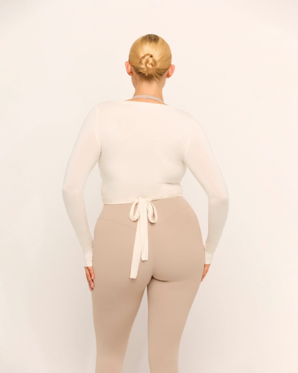 Ballet Wrap Top | Vanilla