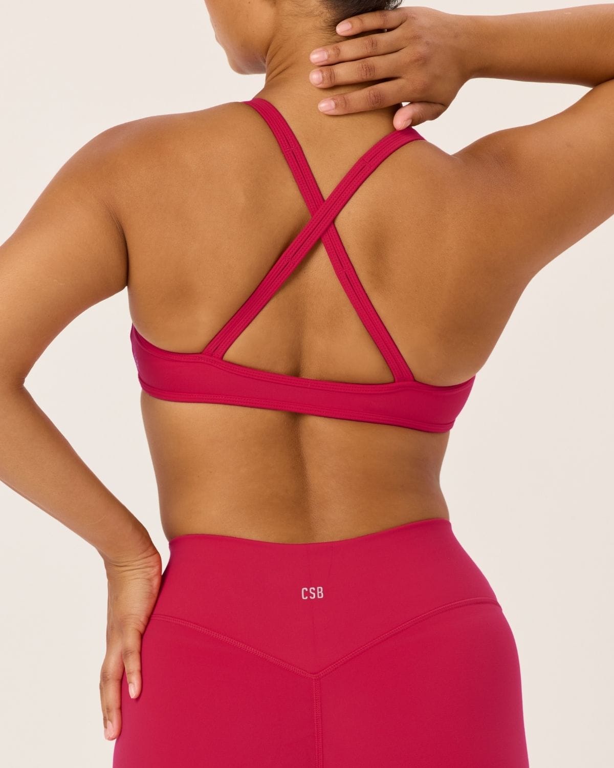 Serenity Millie Crop | Strawberry