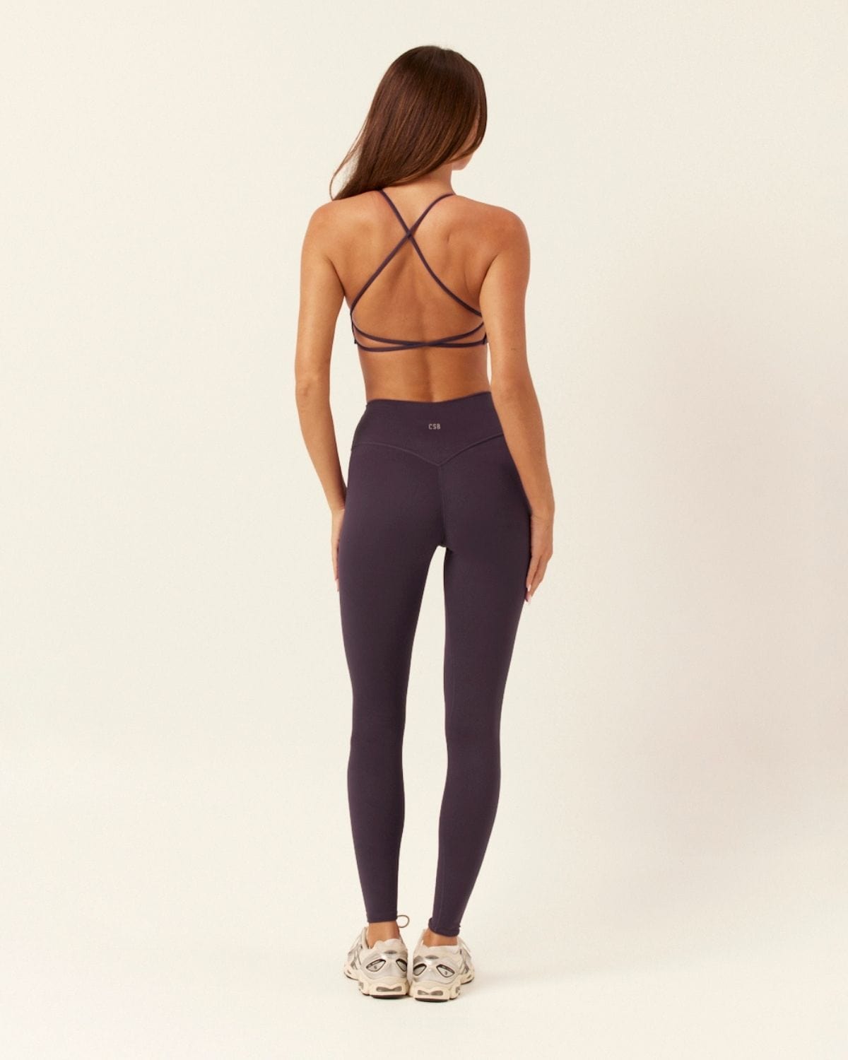 Serenity Invisible Scrunch Legging | Plum