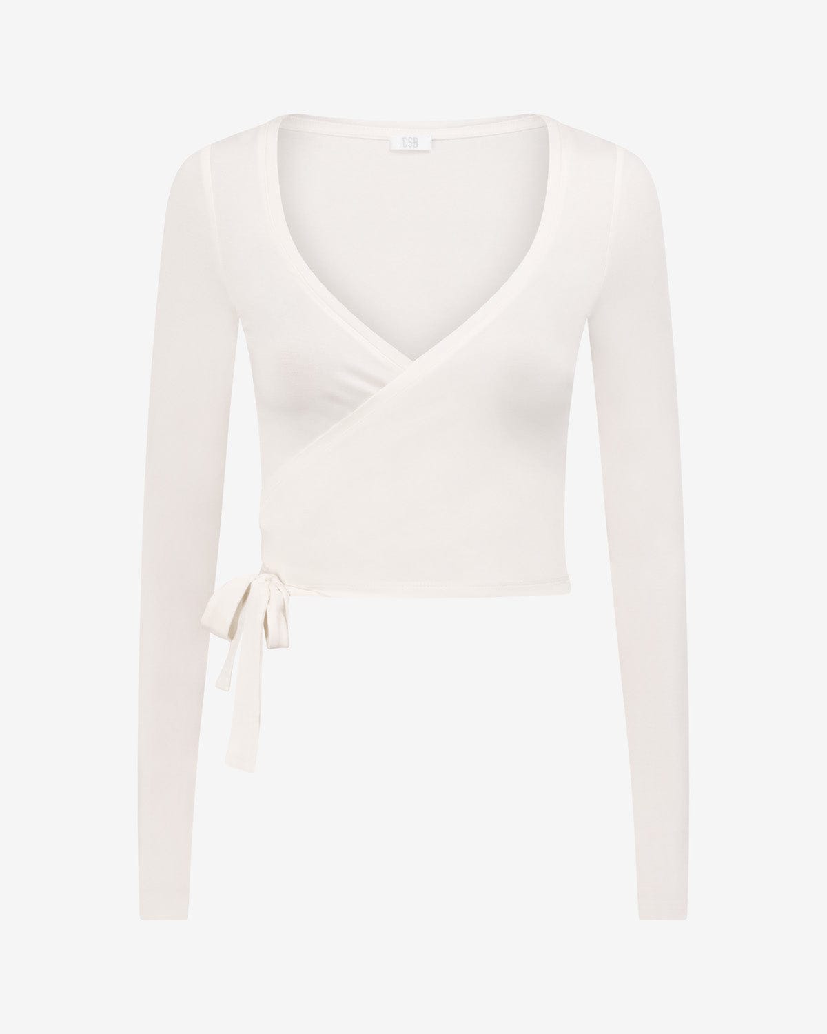 Ballet Wrap Top | Vanilla