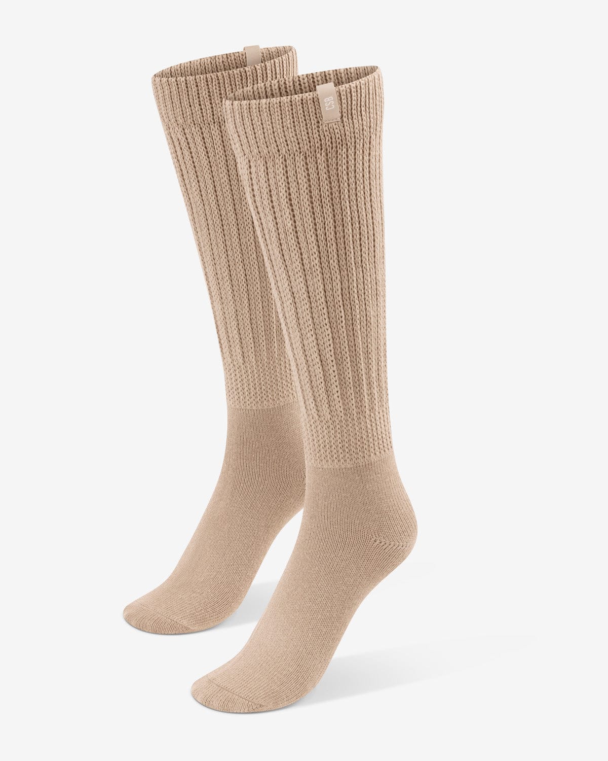 Cozy Rib Socks | Fawn