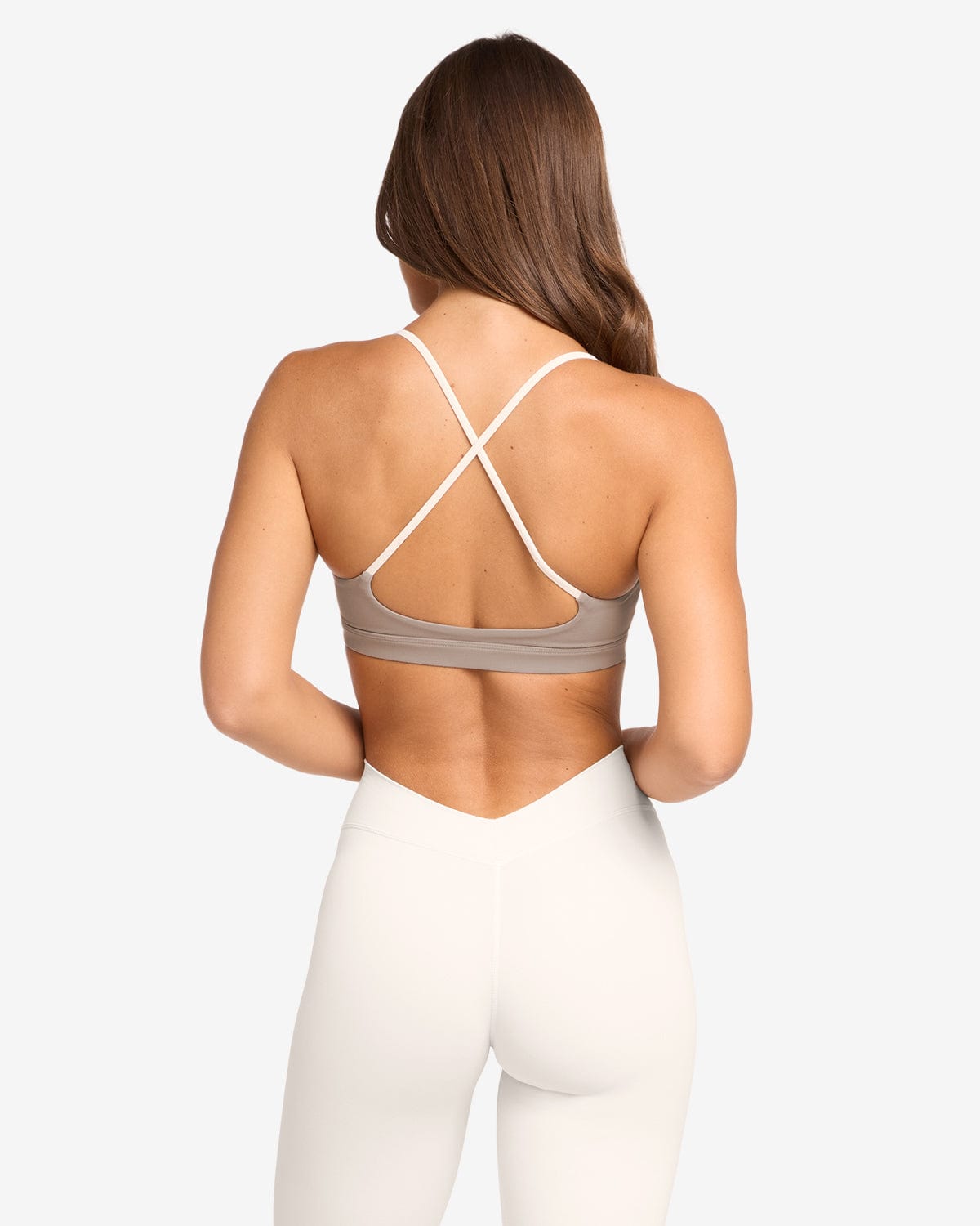 Form Gia Crop | Latte Two Tone
