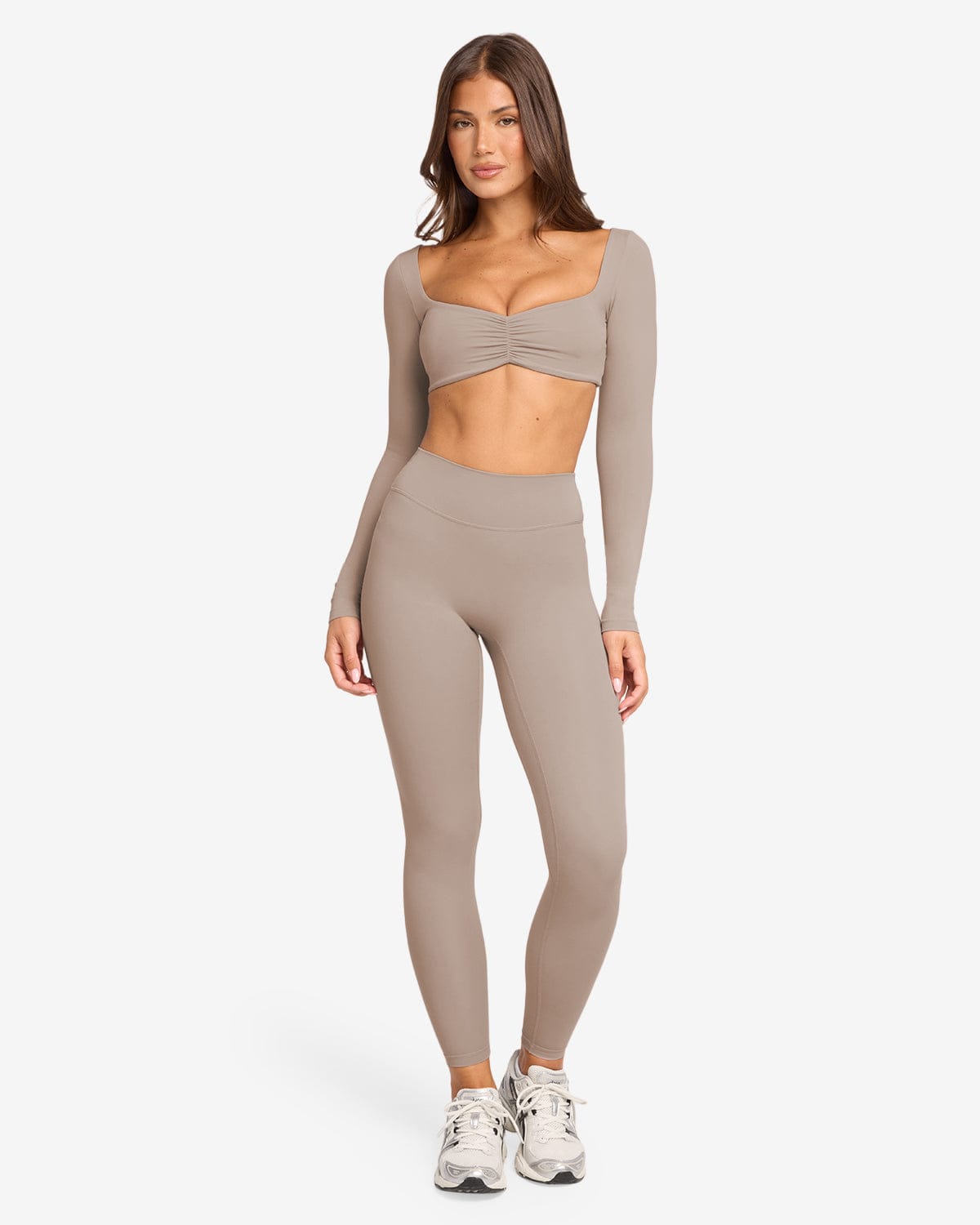 Form V Waist Leggings | Latte