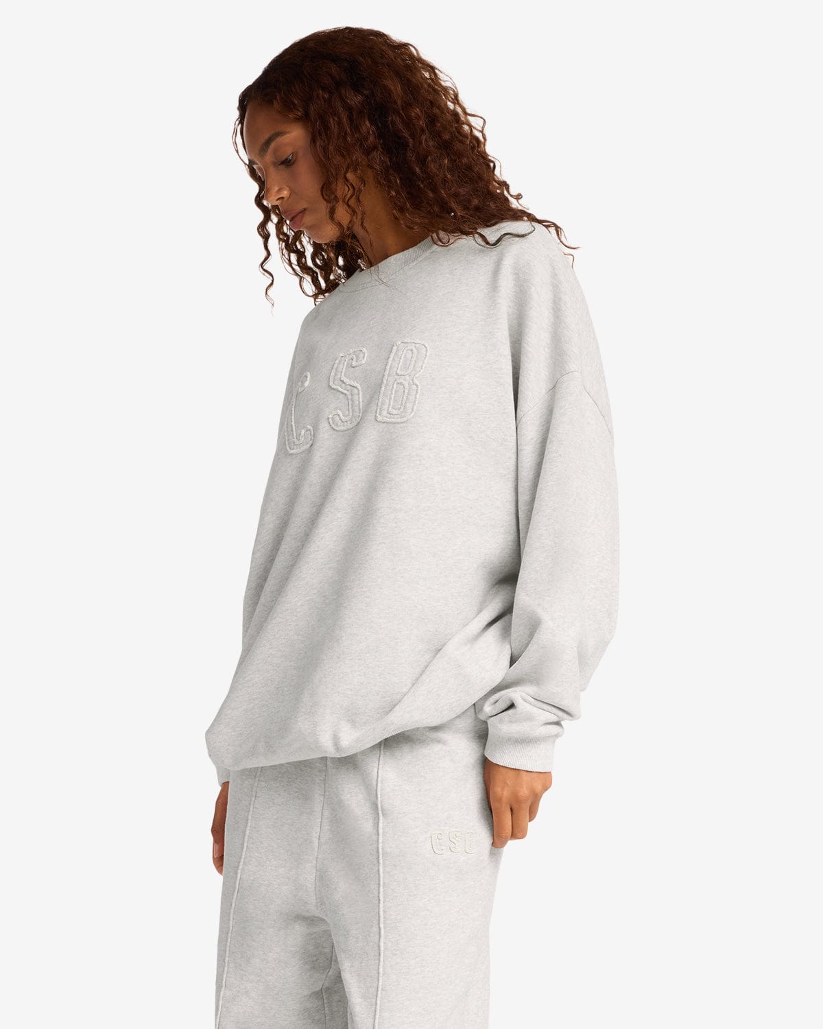 CSB Crewneck Jumper | Snow Marle