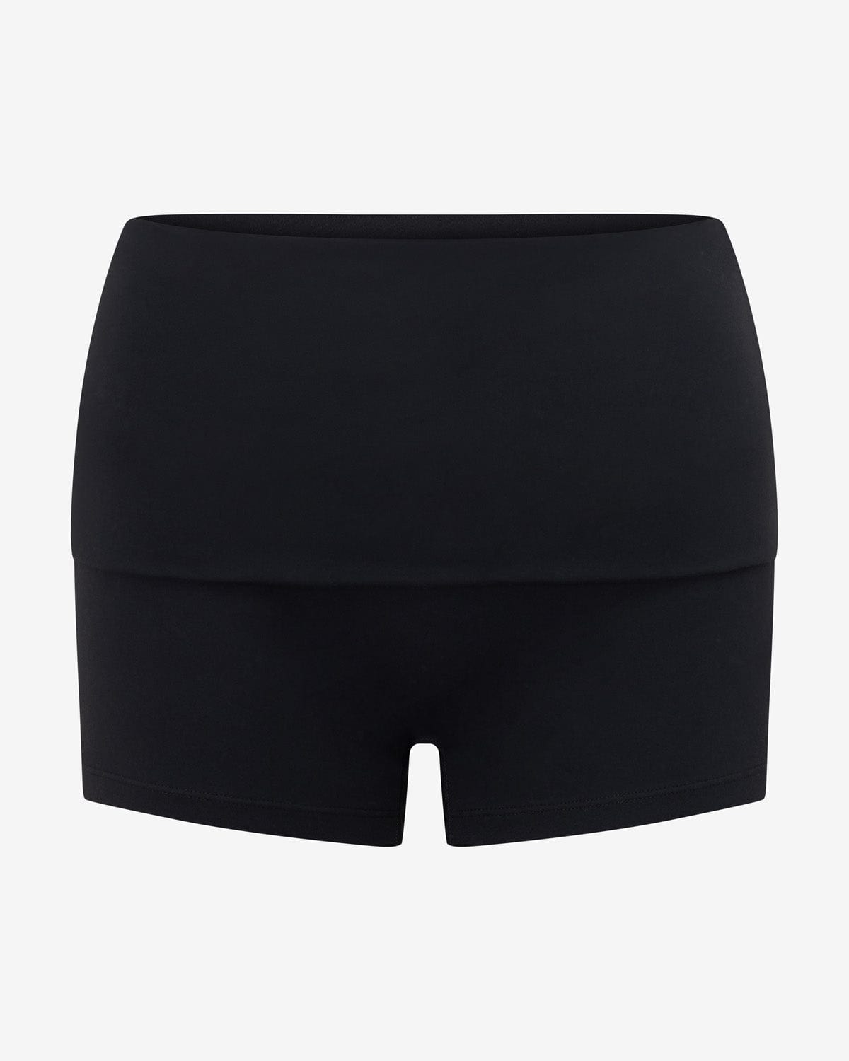 Form Fold Over Shorts 3" | Black