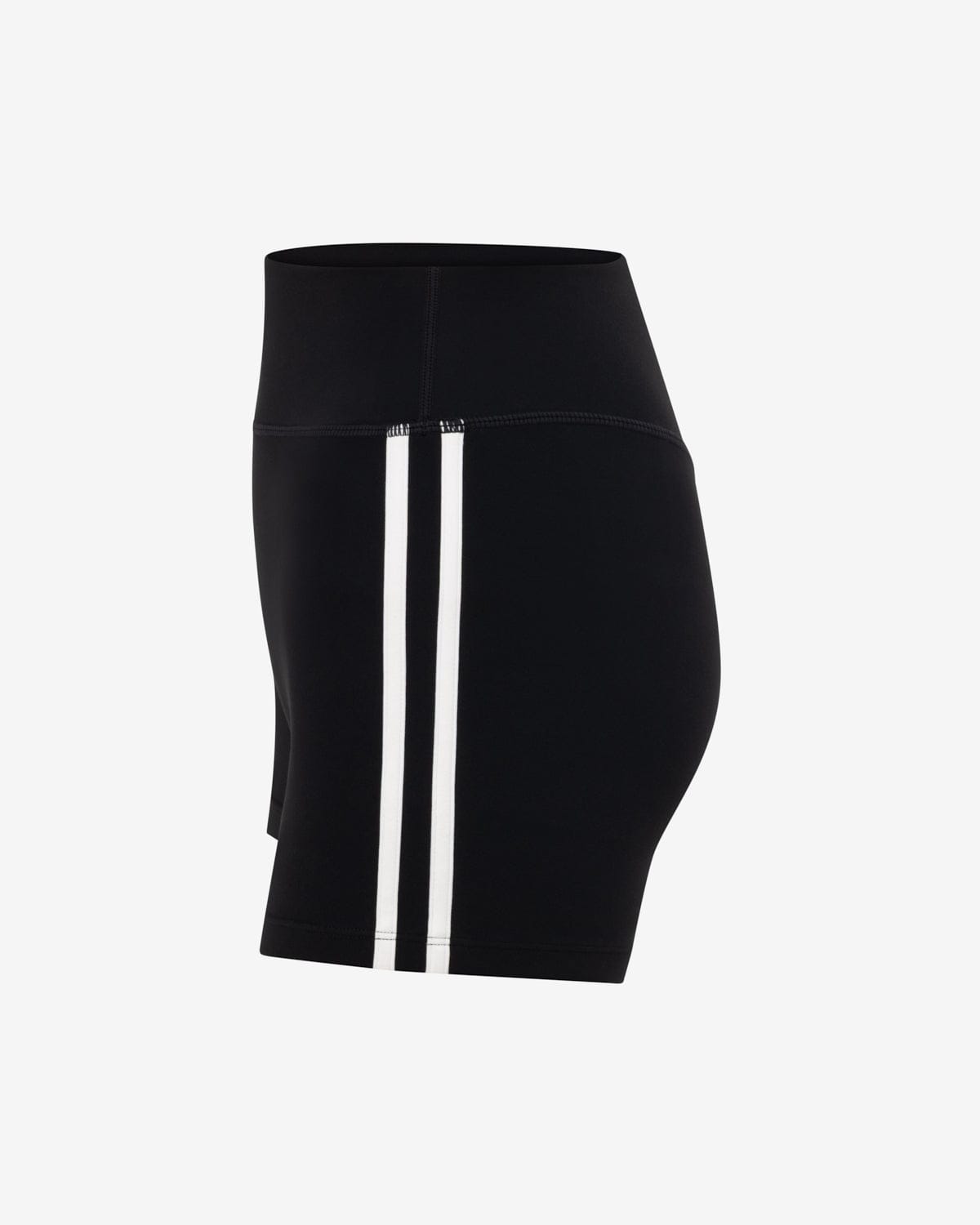 Form Invisible Scrunch Stripe Shorts 3" | Black