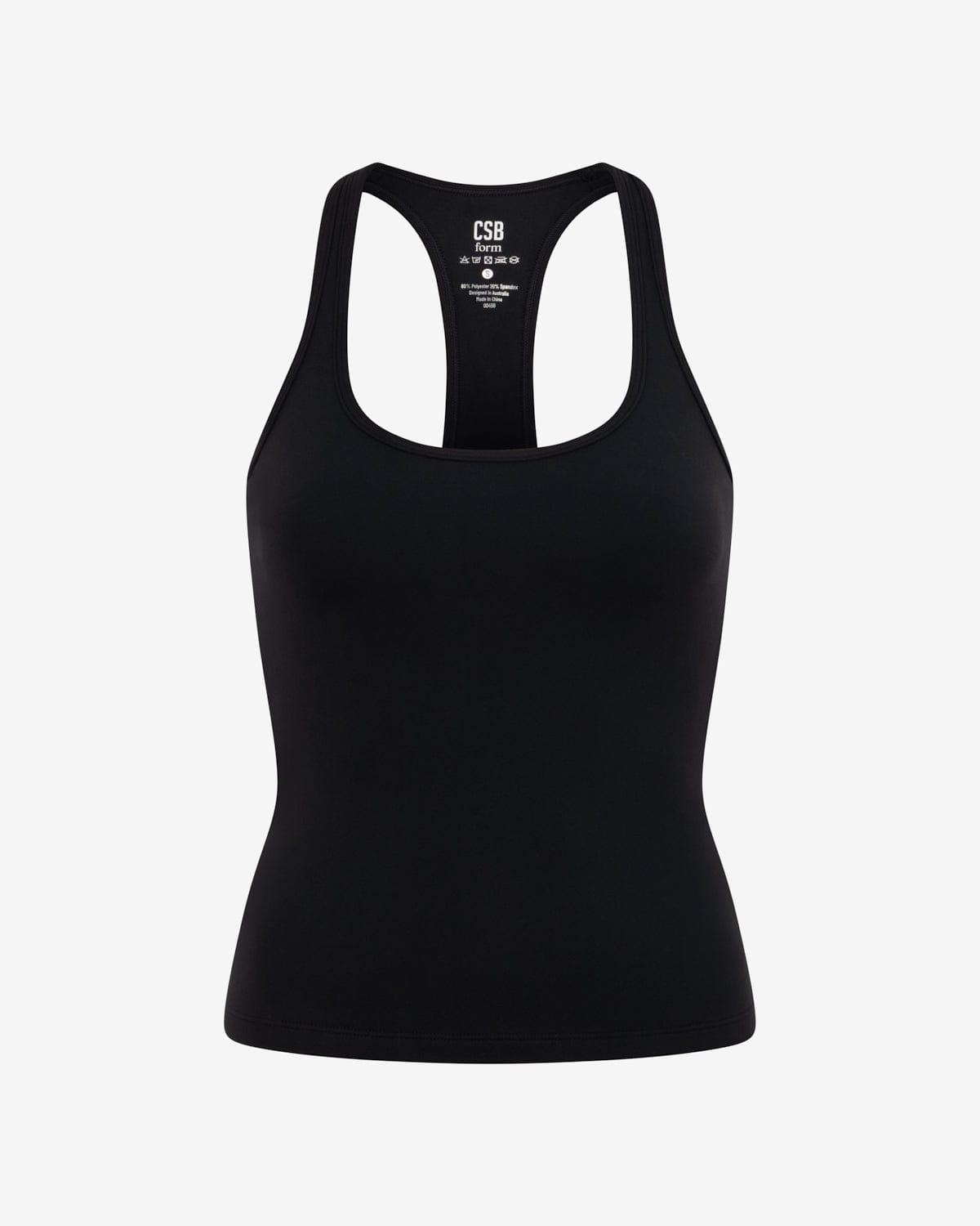 Form Racerback Tank | Black