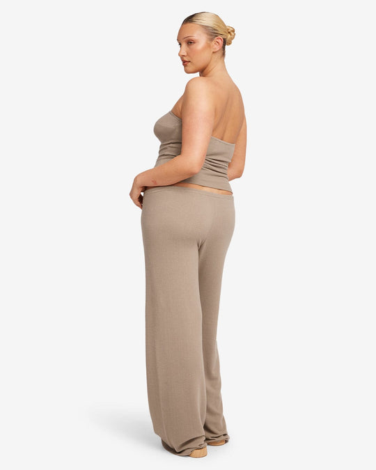Terry Resort Pant | Almond