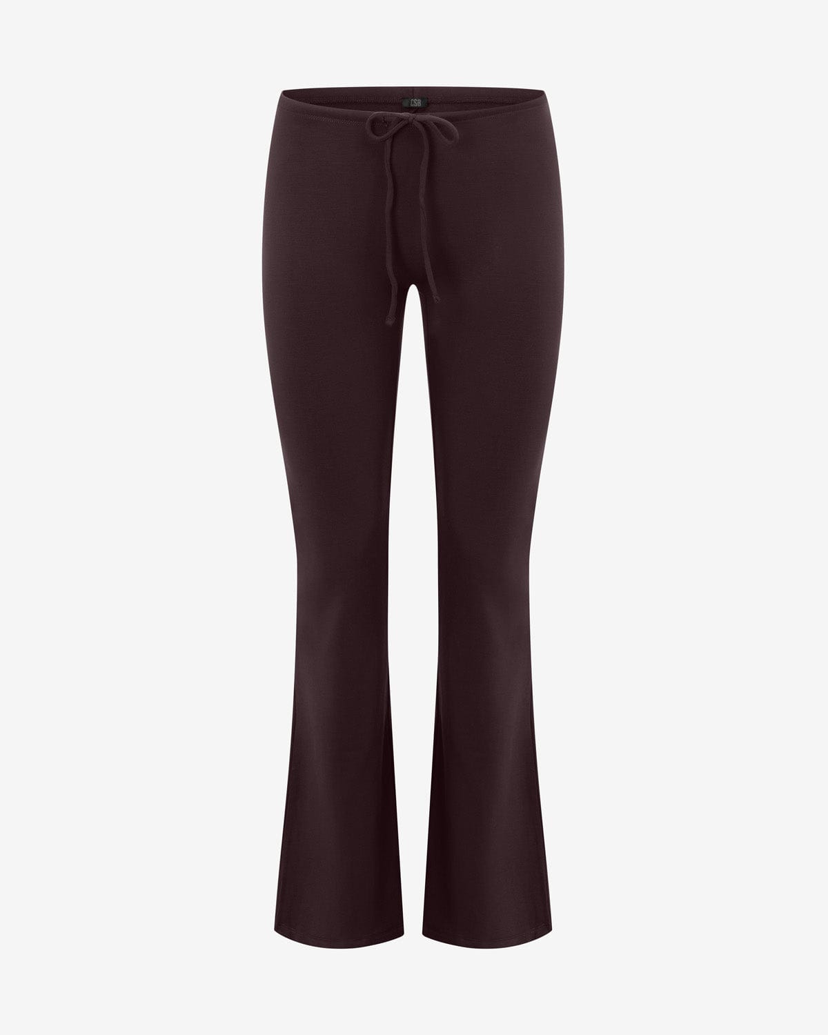 Drawstring Flare Pants | Espresso