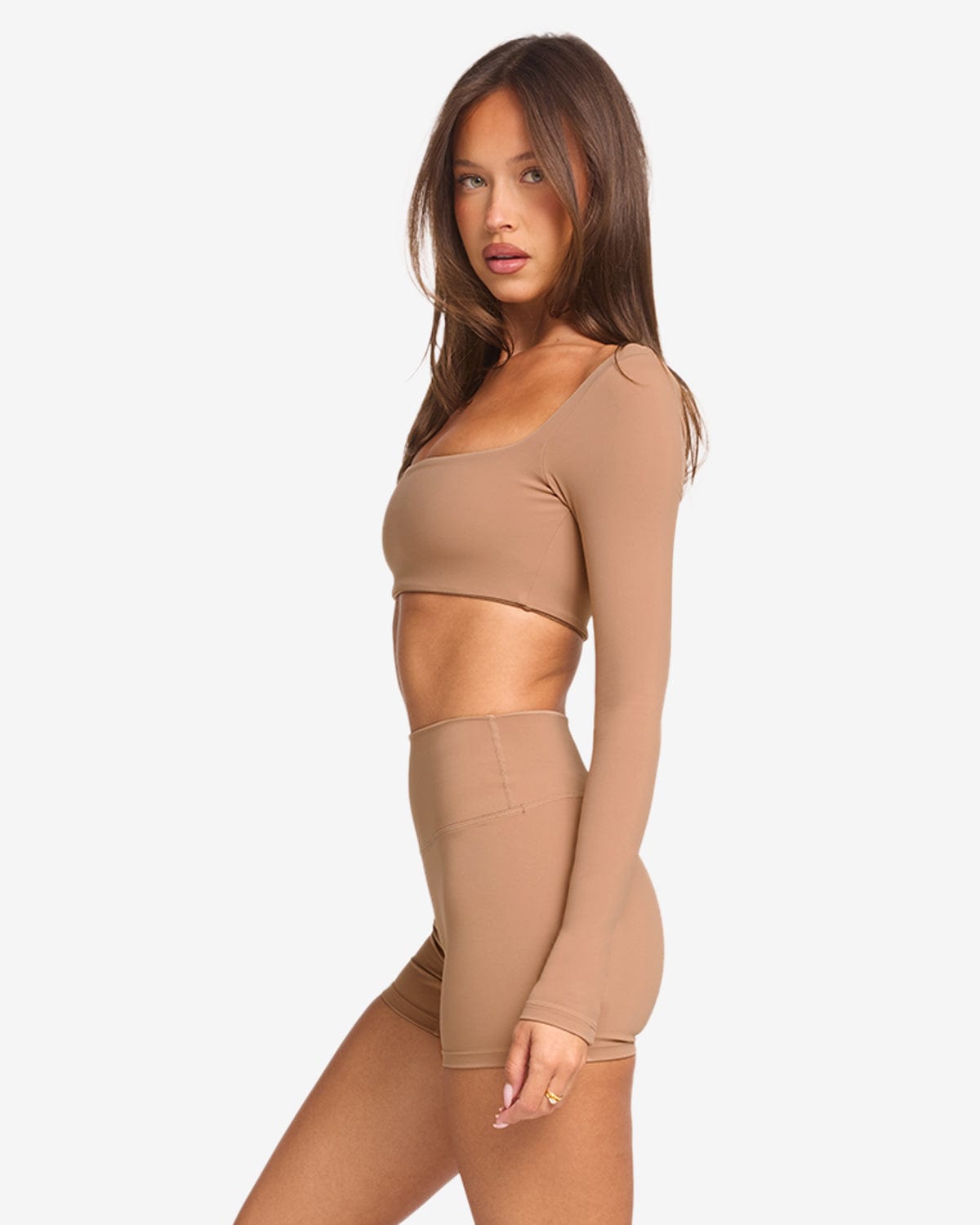 Co Activewear - Freedom Scoop Long Sleeve Crop fourth image