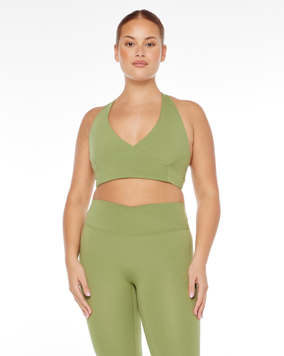 Serenity Whitney Crop | Matcha