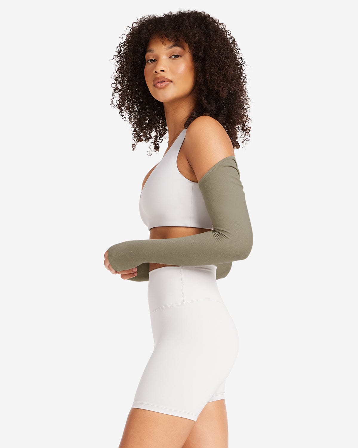Capped Bolero | Vintage Khaki