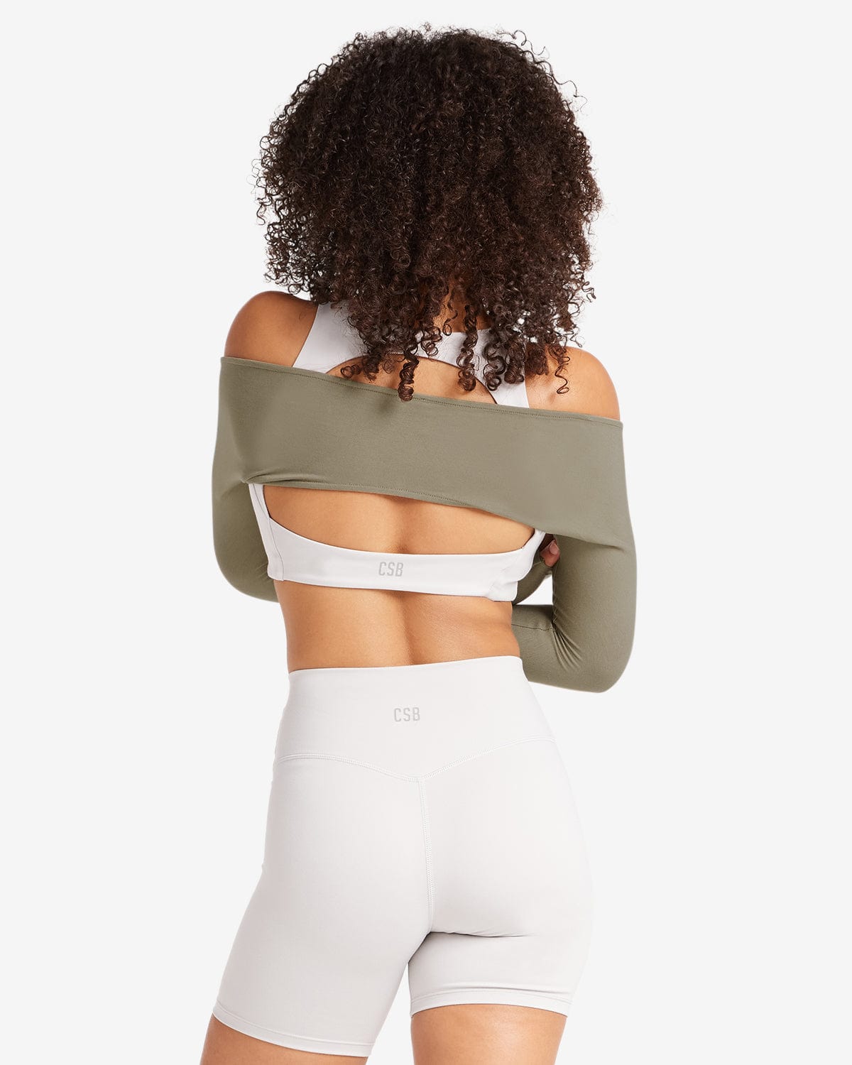 Capped Bolero | Vintage Khaki